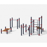 Уличный атлетический комплекс ВОРКАУТ 27 (89)