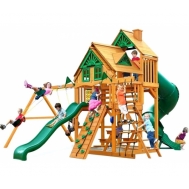 Детский деревянный игровой комплекс ГОРЕЦ