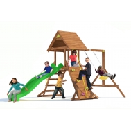 Детский деревянный игровой комплекс КРЕПОСТЬ СВОБОДЫ