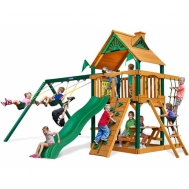 Детская деревянная игровая площадка РАССВЕТ