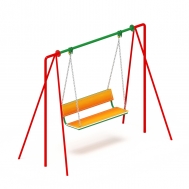 Качели ДИВАН для детской площадки МФ 43.01.01