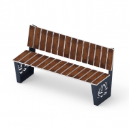 ЛОТОС скамья для детской площадки МФ 42.02.01