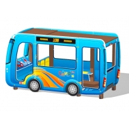 Беседка АВТОБУС для детской площадки МФ 10.03.13