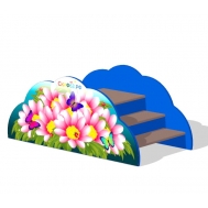 Лаз ЦВЕТОЧЕК для детской площадки СО 1.10.01