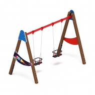 КОСМОПОРТ качели Д2 двойные ИО 12.Д.04.04.02-П