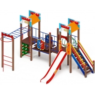 ЗАМОК детский игровой комплекс ДИК 2.18.01-01 (H=1500)