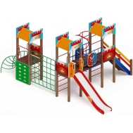 ЗАМОК детский игровой комплекс ДИК 2.18.05-01 (H=1500)