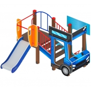 ГРУЗОВИЧОК детский игровой комплекс ДИК 1.03.2.02 (H=750)