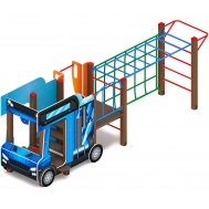 ГРУЗОВИЧОК детский игровой комплекс ДИК 1.03.2.04 (H=750)