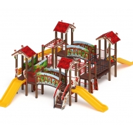 В ГОСТЯХ У СКАЗКИ детский игровой комплекс ДИК 1.05.01-08 (H=900)