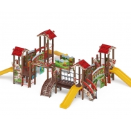 В ГОСТЯХ У СКАЗКИ детский игровой комплекс ДИК 1.05.01-10 (H=900)