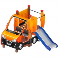 МАШИНКА С ГОРКОЙ 1 детский игровой комплекс ДИК 1.03.1.01-01 (H=750)
