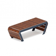 Скамья (темный дуб) для детской площадки МФ 42.02.04