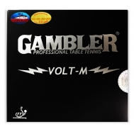 Накладка на ракетку для настольного тенниса GAMBLER Volt m hard 2,1 red