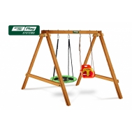 Качели деревянные SLP SYSTEMS (2 секции)