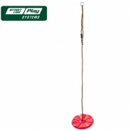 Cиденье для качели «диск» (красное) slp systems