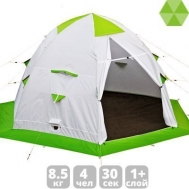 Зимняя палатка ЛОТОС 5С (без пола; стеклокомпозитный каркас)