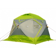 Зимняя палатка ЛОТОС КубоЗонт 4 Классик Термо (утепленный тент; стеклокомпозитный каркас) модель 2022