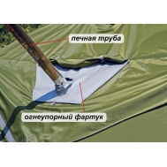 Фартук огнеупорный (для влагозащитного колпака) у палаток ЛОТОС