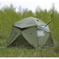Универсальная палатка ЛОТОС КубоЗонт 4-У Компакт (влагозащитный колпак; стеклокомпозитный каркас)