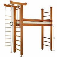 Детский спортивный комплекс с кроватью Карусель 4Д.01.01, без мебели