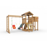 Детская игровая площадка Лео макси (окрашенная)