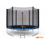 Батут START LINE 10 футов (305 см) с внешней сеткой и лестницей