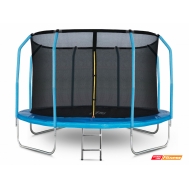 Батут START LINE 12 футов (366 см) с внутренней сеткой и лестницей