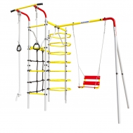 Детский спортивный комплекс для дачи КОСМОС ROMANA 103.21.05 + 1.Д-26.02 (цепные качели)