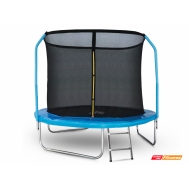 Батут START LINE 8 футов (244 см) с внутренней сеткой и лестницей