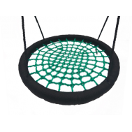 Качели-гнездо ХИТ 100 см толстый обод + толстая сеть