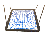 Качели-гнездо квадратные 120 см