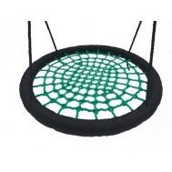 Качели-гнездо ХИТ 120 см толстый обод + толстая сеть