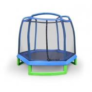 Батут с защитной сеткой "PERFETTO SPORT 7" футов - 2,1 м