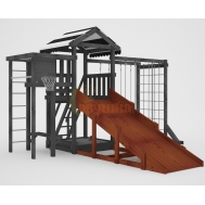 Скат зимний заливной Мастер (СМ-01-05) 2,9 м Махагон