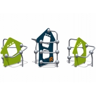 Спортивно-игровой комплекс ДОМИКИ-ЛАЗЫ Romana 057.13.00