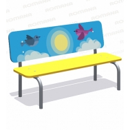 Скамейка детская ПТИЧКИ (фанера) Romana 302.09.00