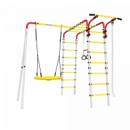 Детский спортивный комплекс для дачи ВЕСЕЛАЯ ЛУЖАЙКА-2 Romana R.103.25.04 (качели-гнездо)