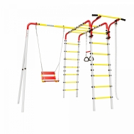 Детский спортивный комплекс для дачи ВЕСЕЛАЯ ЛУЖАЙКА-2 Romana R.103.25.04 (цепные качели)