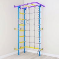 Шведская стенка S4 Romana (01.31.7.06.410.00.00-69) сиренево/голубая