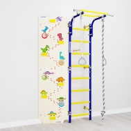 Шведская стенка Next Skalolaz ROMANA (01.21.8.06.490.03.00-24 + 6.08.00) синяя слива