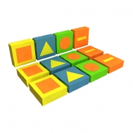 Развивающий мягкий модуль ОБУЧАЮЩИЕ ФИГУРЫ Romana (ДМФ-МК-12.95.01)