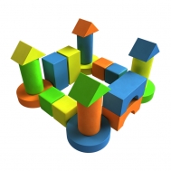 Мягкий конструктор КОРОЛЕВСТВО Romana (ДМФ-МК-20.90.01)