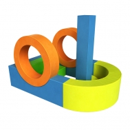 Мягкий игровой комплекс ПАРОХОД Romana (ДМФ-МК-09.76.02)