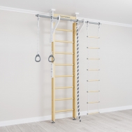 Комплекс Шведская стенка деревянная ECO 2 Romana (02.21.8.14.500.08.01-01) дерево/белый