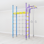 Спортивно-игровой комплекс R4 Romana (01.40.7.06.490.03.00-66) сиренево/голубой