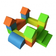 Мягкий игровой комплекс ФОРТ Romana (ДМФ-МК-17.07.02)