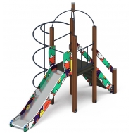 НАВИНА (Геометрия) детский игровой комплекс ДИК 2.09.01-02 (H=1200)