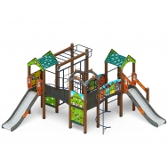 ГОРОДОК (Город) детский игровой комплекс ДИК 2.01.3.01-01 (H=1200)