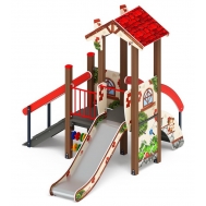 В ГОСТЯХ У СКАЗКИ детский игровой комплекс ДИК 1.05.01-03.С (H=900)